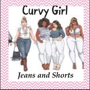 Plus Size Jeans and Shorts